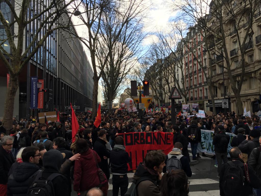 Manifestation parisienne du 1er février 2018 CC-BY-SA SNESUP-FSU