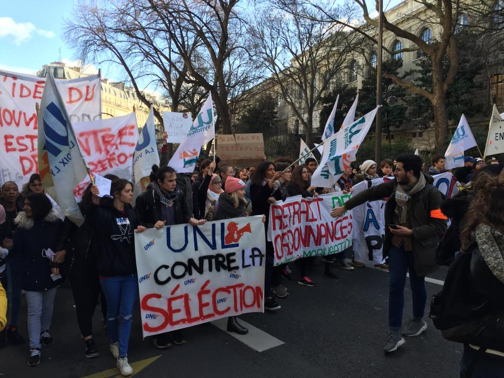 Manifestation parisienne du 1er février 2018 CC-BY-SA SNESUP-FSU